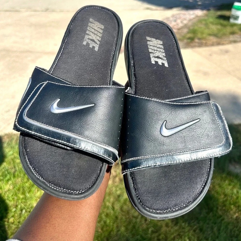 Nike Comfort Slide 2 Men's Sandals Size 11 Black